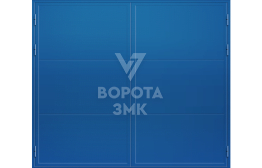 Ворота распашные двупольные противопожарные 3000×2500 ЗМК-4764