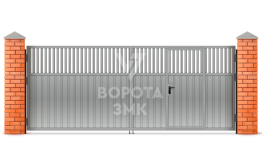 Ворота распашные 2250×2250 ЗМК-4712